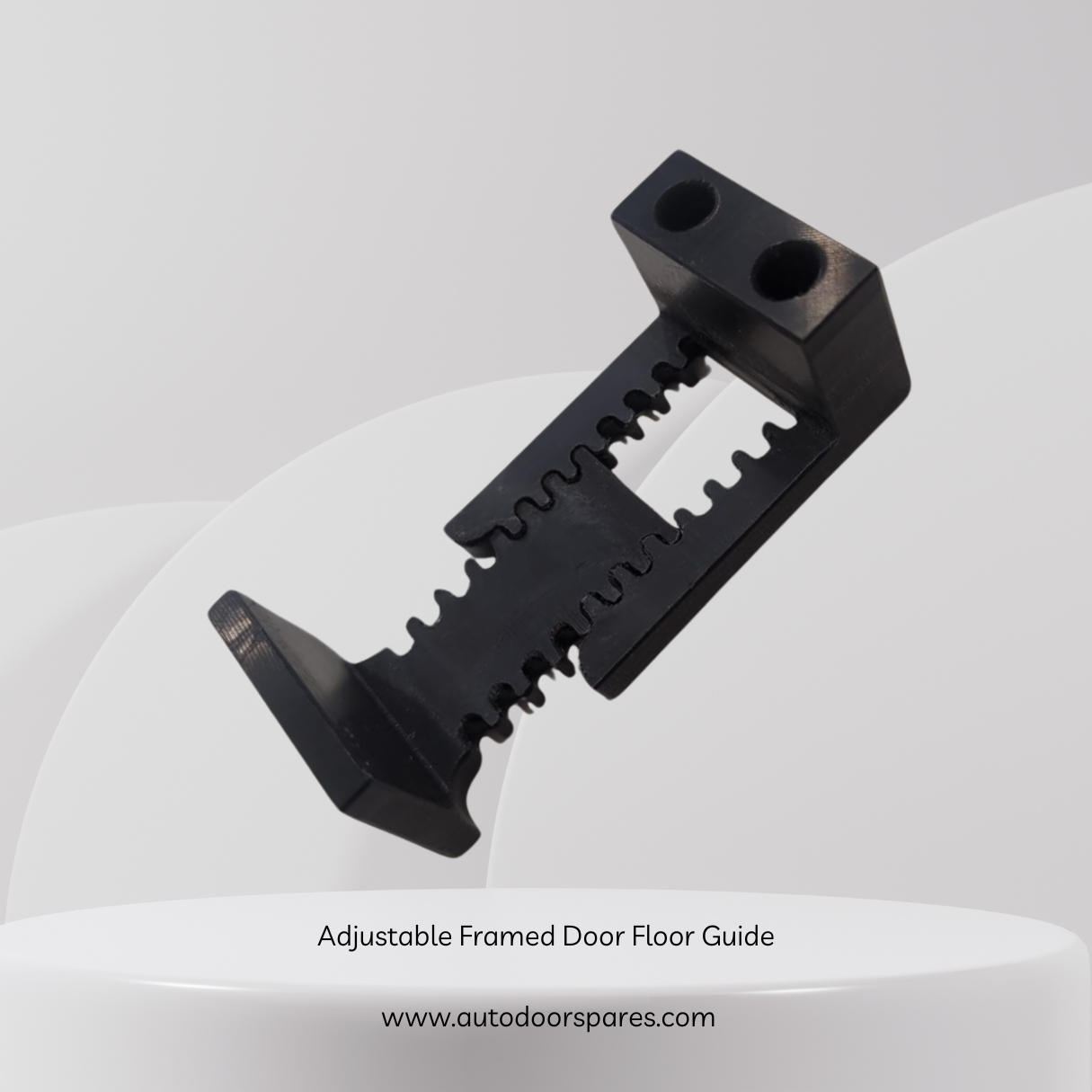 Adjustable Framed Door Floor Guide