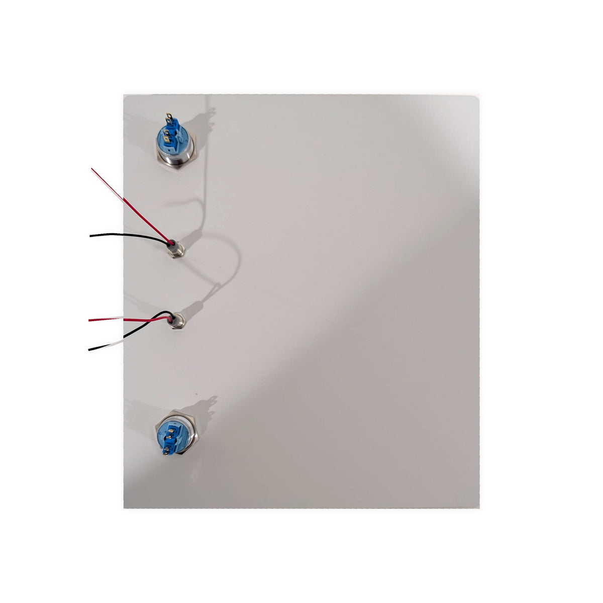 Custom DDA Toilet Door Control Kit - Buttons and LEDs Fitted