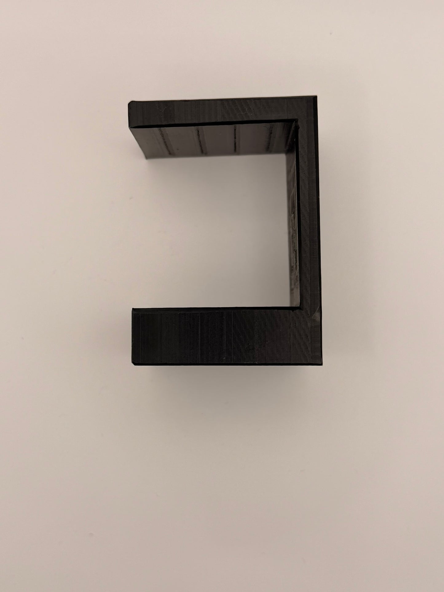 Framed Door Floor Guide - Black